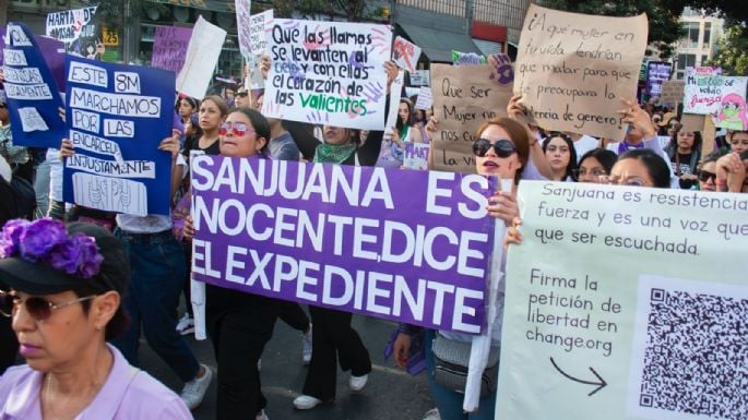 Tras 15 años de cárcel, Sanjuana clama por 14 votos para ser indultada
